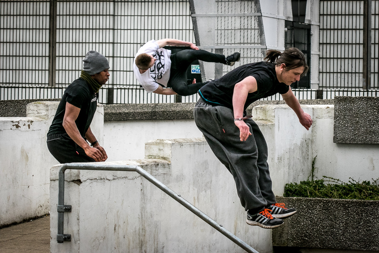 Freerunning and parkour in Sheffield